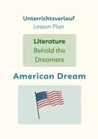 Vorschau - Stundenentwürfe - Behold the Dreamers: The American Dream | A Structured Controversy - Deckblatt
