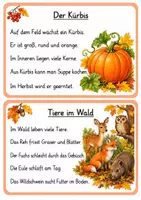Vorschau - Arbeitsblätter - Herbstkartei - Abschreiben im Herbst - Seite 3