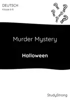 Vorschau - Arbeitsblätter - Murder Mystery - Halloween Rätsel für die Klassen 5,6,7,8 - Seite 1