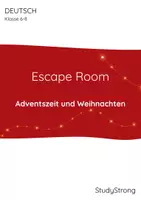 Vorschau - Arbeitsblätter - Escape Room Adventszeit und Weihnachten - Klasse 5,6,7,8 - Seite 1