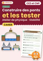 Aperçu - Feuilles d'exercices - Construire des ponts – CE2 et CM1 - Page de couverture