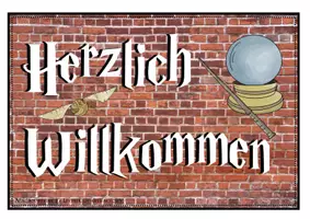 Vorschau - Mal- und Bastelvorlagen - Magisches Klassenzimmer | Türdeko Zauberer & Klassenzimmerdeko | Klassenraum - Seite 1