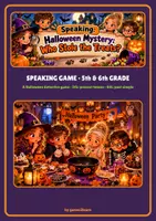 Vista previa - Unidades / Secuencias / Situaciones de Aprendizaje - Situación de Aprendizaje Halloween 5.º y 6.º de Primaria · Situación de aprendizaje, guía, Reading, Speaking, Writing y Break Out | Inglés ESL - página 1
