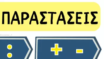 Προεπισκόπηση - Αφίσες - Αριθμητικές παραστάσεις Αφίσα-Καρτέλα - Σελίδα 2