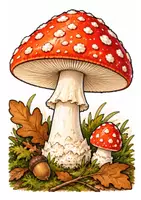 Voorbeeld - Infofiches paddenstoelen - Voorblad