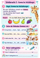 Vorschau - Arbeitsblätter - Deutsch Klasse 2 Vertretungsstunde - Satzzeichen und Satzarten - Seite 3