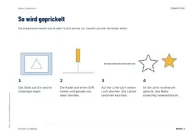 Vorschau - Arbeitsblätter - Kita-Winterpaket | Kita und Vorschule | Prickeln, Schwungübungen, Merkspiel, Wortschatzspiel, Adventskalender - Seite 3