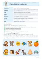 Vorschau - Stationenlernen - Anlaut-Bingo kostenlos | Laute hören | Klasse 1 - Seite 1