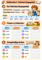 Vorschau - Arbeitsblätter - Deutsch Klasse 3 Vertretungsstunde - Präsens und Präteritum - Seite 2