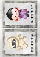 Vorschau - Bildkarten - Halloween Flashcards Englisch - Seite 2