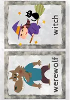 Vorschau - Bildkarten - Halloween Flashcards Englisch - Seite 3
