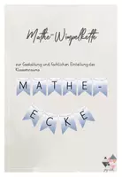 Vorschau - Poster - Wimpelkette für das Fach Mathematik - Deckblatt
