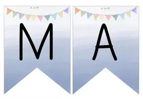Vorschau - Poster - Wimpelkette für das Fach Mathematik - Seite 1