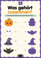 Vorschau - Arbeitsblätter - Halloween Arbeitsblatt (5 Seiten) für 1. Klasse und Kita - Seite 2