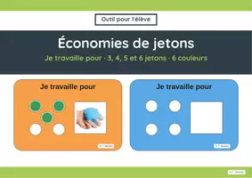 Aperçu - Inclusion - Outils élève - Économies de jetons - Page de couverture