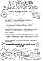 anteprima - Esercizi - Quaderno completo di geografia classe terza - Pagina 1