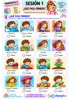 Vista previa - Refuerzo / NEE / Materiales de apoyo - PROPUESTA DIDÁCTICA 5. ORDENAMOS LA HISTORIA - página 1