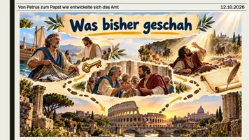 Vorschau - Unterrichtsreihen - Von Petrus zum Papst wie entwickelte sich das - Seite 1