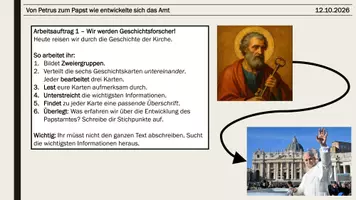 Vorschau - Unterrichtsreihen - Von Petrus zum Papst wie entwickelte sich das - Seite 3