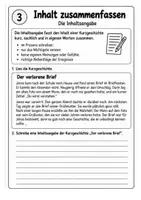 Vorschau - Stundenentwürfe - Kurzgeschichten Schritt für Schritt verstehen, analysieren und interpretieren - Seite 3