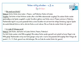 Vorschau - Spiele - s-Laute - s ss ß - Klasse 3-5 - Materialpaket - Regelkarten, Wortkarten, Arbeitsblätter, Spiele - Seite 3