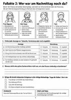 Vorschau - Arbeitsblätter - Lesen Lesekrimi Deutsch Klasse 5 6 - Seite 3