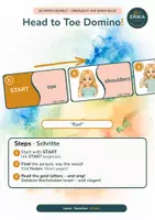 Vorschau - Spiele - Körperteile Englisch – Spielpaket mit 6 Spielen | My Body | Klasse 1–4 | Young World 1 Unit 2 - Seite 3