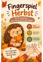 Vorschau - Spiele - Fingerspiel Herbst - Deckblatt