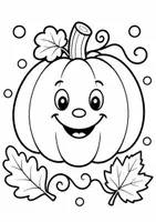 Vorschau - Arbeitsblätter - 10 Ausmalbilder über Halloween für Grundschüler - Deckblatt