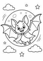 Vorschau - Arbeitsblätter - 10 Ausmalbilder über Halloween für Grundschüler - Seite 3