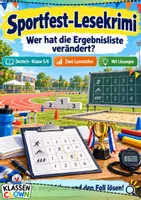 Vorschau - Arbeitsblätter - Leseverstehen Klasse 5 6 Sportfest - Deckblatt