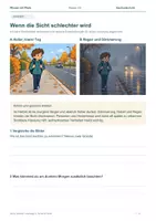 Vorschau - Arbeitsblätter - Sicher sichtbar |Unterwegs in Herbst & Winter | Arbeitsheft | Klasse 3–5 - Seite 1