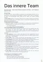 Vorschau - Arbeitsblätter - Das innere Team - Selbstbewusstsein stärken - Seite 1