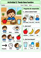 Vista previa - Hojas de trabajo - pictocuentos - página 2