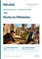 Vorschau - Unterrichtsreihen - Religion Klasse 8 – Kirche im Mittelalter | Präsentation & AB - Deckblatt