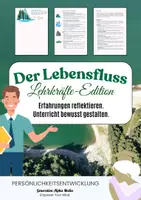 Vorschau - Arbeitsblätter - Der Lebensfluss für Lehrkräfte - Reflexion und Entwicklung - Deckblatt