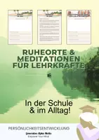 Vorschau - Arbeitsblätter - Ruheorte und Meditationen für Lehrer - Entspannung im Job - Deckblatt
