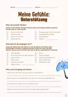 Vorschau - Arbeitsblätter - Gefühle verstehen und benennen - Gefühlsregulation - Seite 3