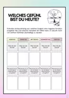Vorschau - Arbeitsblätter - Umgang mit Gefühlen - Gefühle verstehen und regulieren - Seite 3