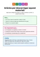 Vista previa - Hojas de trabajo - Bingo: coneixem als nostres companys d'aula - página 1