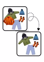 Vorschau - Arbeitsblätter - Kleidung und Schuhe – 20 Lernspiele für Kinder - Seite 2