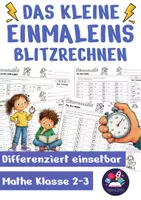 Vorschau - Blitzrechnen kleines Einmaleins Mathe Mathe Klasse 2-3 Multiplikation - Seite 1
