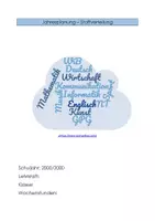 Vorschau - Lehrpläne/Lehrermaterial - Stoffverteilungsplan Mathe 8 BY MS LehrplanPLUS - Deckblatt