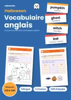 Aperçu - Feuilles d'exercices - Vocabulaire anglais – Halloween CE2-CM1 - Page de couverture
