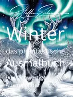 Vorschau - Mal- und Bastelvorlagen - Winter - das phantastische Ausmalbuch Teil 01 - Deckblatt