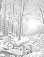 Vorschau - Mal- und Bastelvorlagen - Winter - das phantastische Ausmalbuch Teil 02 - Seite 3