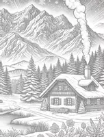Vorschau - Mal- und Bastelvorlagen - Weihnachten - das phantastische Ausmalbuch Teil 01 - Seite 1