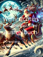 Vorschau - Mal- und Bastelvorlagen - 🎄✨ Das große Weihnachten-Ausmalbuch-Paket – Doppelte Magie für deine schönste Weihnachtszeit! ✨🎄 - Seite 1