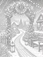 Vorschau - Mal- und Bastelvorlagen - 🎄✨ Das große Weihnachten-Ausmalbuch-Paket – Doppelte Magie für deine schönste Weihnachtszeit! ✨🎄 - Seite 2