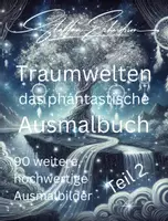 Vorschau - Mal- und Bastelvorlagen - 🌌✨ Traumwelten – Das phantastische Ausmalbuch Paket - Seite 1